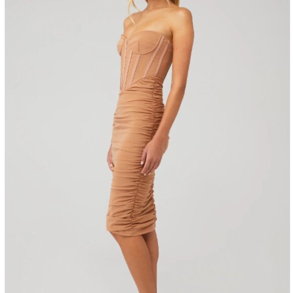 Bardort LITHIUM MESH MIDI DRESS - Picture 2 of 3